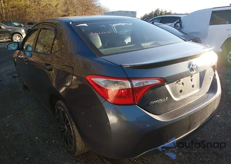 2014 Toyota Corolla S Plus from USA, damaged, VIN 2T1BURHE0EC074940